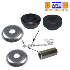 RADIUS ROD BUSHES SLEEVE & WASHERS VW T25 CAMPER TRANSPORTER VAN ONE SIDE A1534