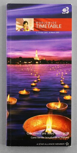Thai airways airline timetable - thai,