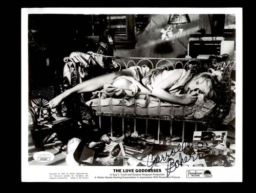 Carroll baker jsa - jsa, signed