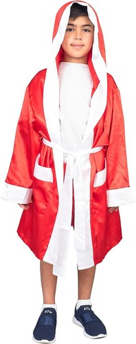 Boxing robe and shorts satin - robe,