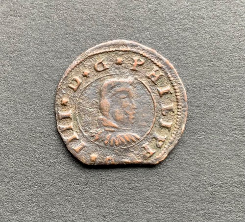 Spanish maravedis coin - spanish, 16