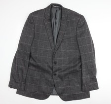 Burton Menswear Grey Check