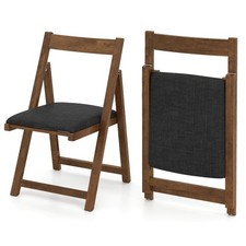 COSTWAY Foldable Dining Chair