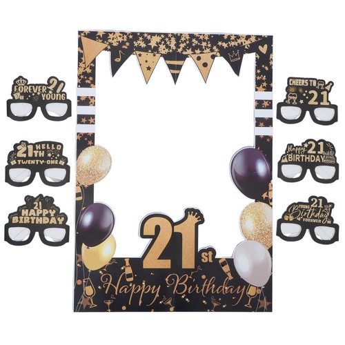 Happy birthday glasses photo - glasses,