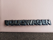 VW badge Mk1/2 Golf, Mk1/2 Polo, Scirocco rear badge