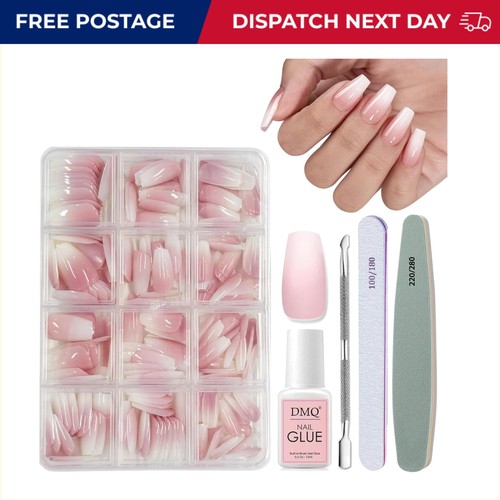 French style pink gradient - french,