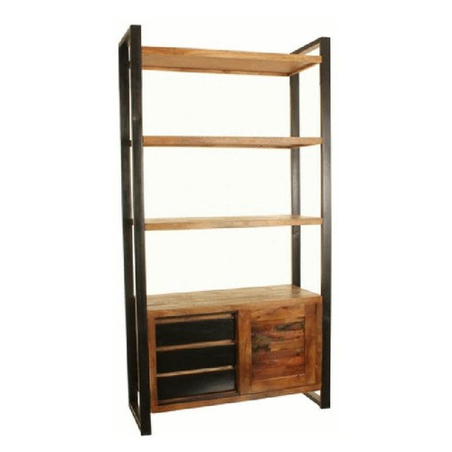 Reclaimed large bookcase urban - bookcase,
