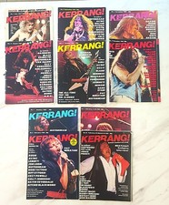 KERRANG! Magazine First Ten Issues From June 1981 to February/March 1982