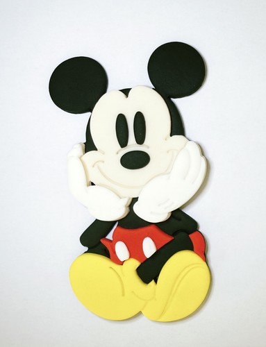 Edible fondant mickey - fondant, mouse