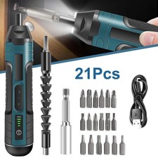 20 in 1 Cordless Electric Screwdriver Kit Mini Power Precision Screwdriver Set
