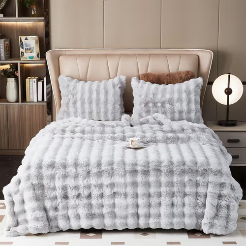 Fluffy fleece blanket soft - fluffy,