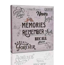 Slip photo album holds 500 - in,