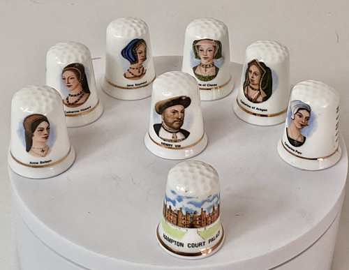 Fenton bone china thimble - fenton, set