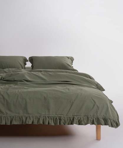 Ruffled stonewashed 100 - stonewashed, 100%
