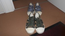 Two Pairs of Size 6 Gola Trainers/Shoes Combat Blue/Green