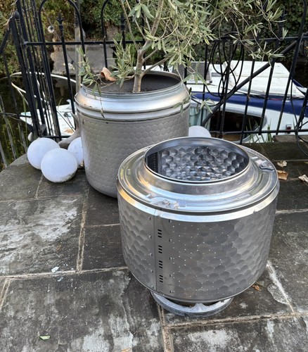 Upcycled washing machine drum - washing,