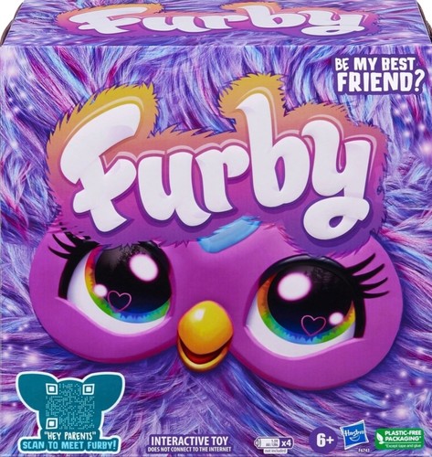 Furby interactive toy purple - toy,