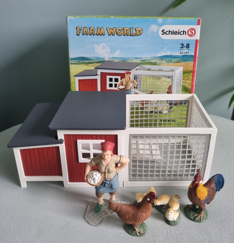 Schleich 42191 chicken coop - schleich,
