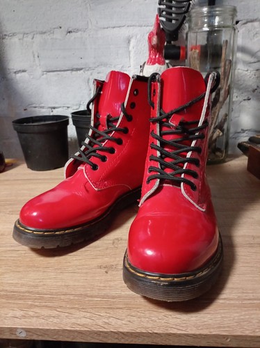 Jennika red boots - jennika, martin