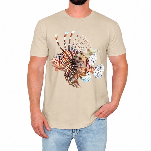 Stunning lion fish - fish, mens