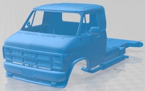 Gmc vandura race van shell - race,