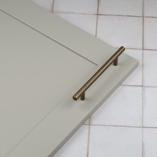 Antique Brass Cupboard Bar