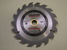 Circular saw blade wood rip cut carbide tipped 130mm 18 teeth,20/16/12.7/10 bore