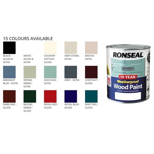 Ronseal year weatherproof - 10,