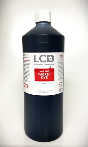 Black liquid fabric - black, dye