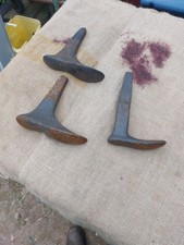 Three Antique Single Cobblers