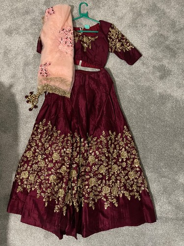Indian maroon heavy - maroon,