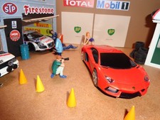Jacks Garage Hornby Scalextric Lamborghini Aventador  RARE   MATALIC ORANGE
