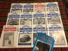 13x Vintage Minor Matters?July/Aug 87 to July/Aug 89 - Morris Minor Owners Club