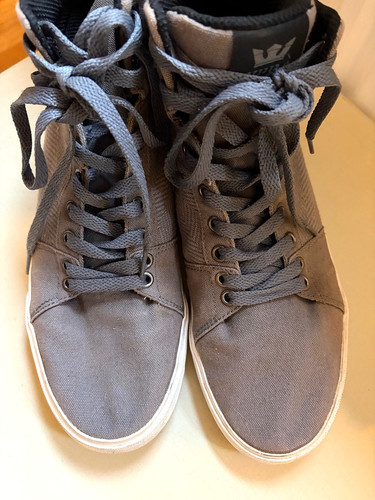 Supra mens grey high - mens,