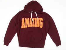 Primark Womens Red Hoodie Size