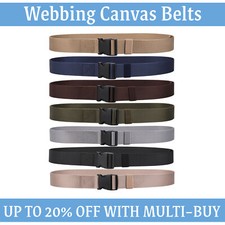 Mens Quick Release Buckle Belt