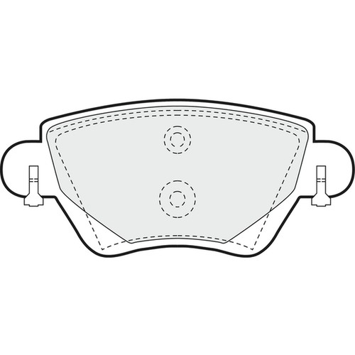 Brake pads set for ford - brake,