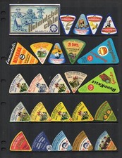 Cheese labels all different