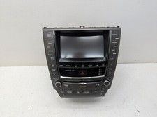 LEXUS IS200 IS220 IS250  '09-13  SAT NAV RADIO HEAD UNIT 86805-60122/86431-53342