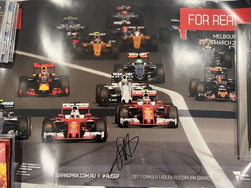 Seb sebastian vettel signed - vettel,