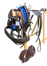 Leather Tiedown Driving Cart