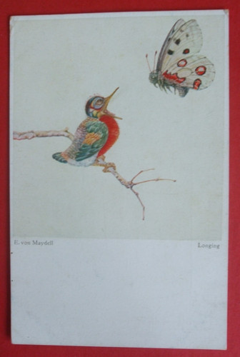 Old art von maydell - maydell, bird