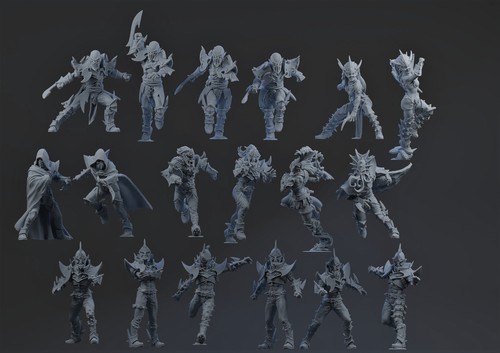 Dark elves fantasy - dark,