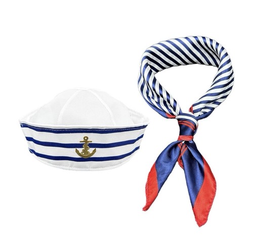 Sailor hat and scarf - sailor,