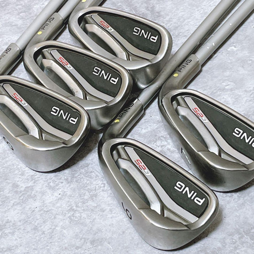 Ping g25 iron set yellow - g25,