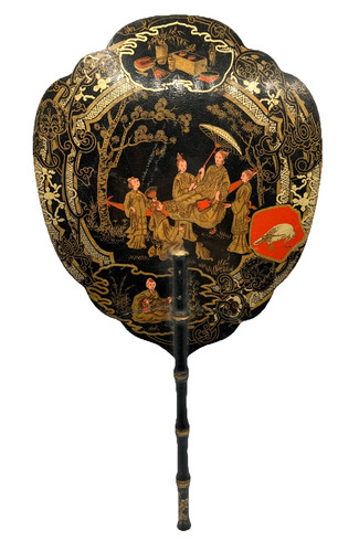 Antique chinese qing handheld - chinese,