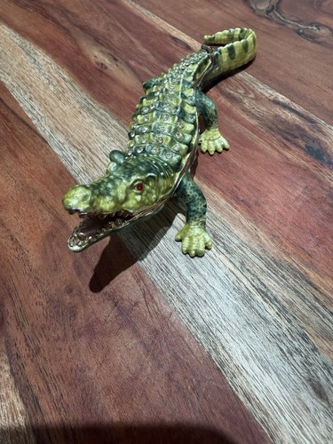 Jeweled green crocodile - jeweled,