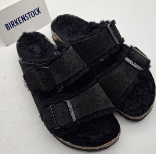 Birkenstock fur arizona black - arizona,,