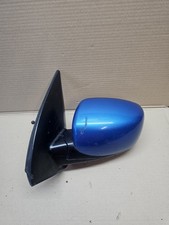 07-12 Mk1 Hyundai I10 N/s Passenger Door Mirror Wing Mirror Blue