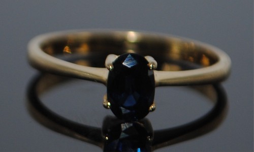18ct gold australian sapphire - australian,